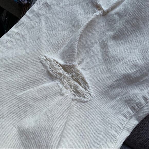 Universal Thread Highest Rise Vintage Crop Jeans Y2K Cream Trendy Denim 16 - Picture 7 of 10